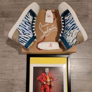 Christian Louboutin Lou Spikes Orlato 'Amazonia'